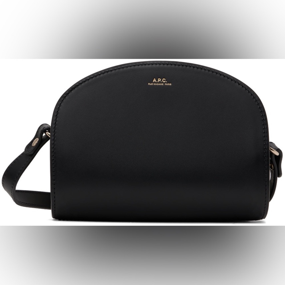 A.P.C. Demi-Lune Bag (Black)